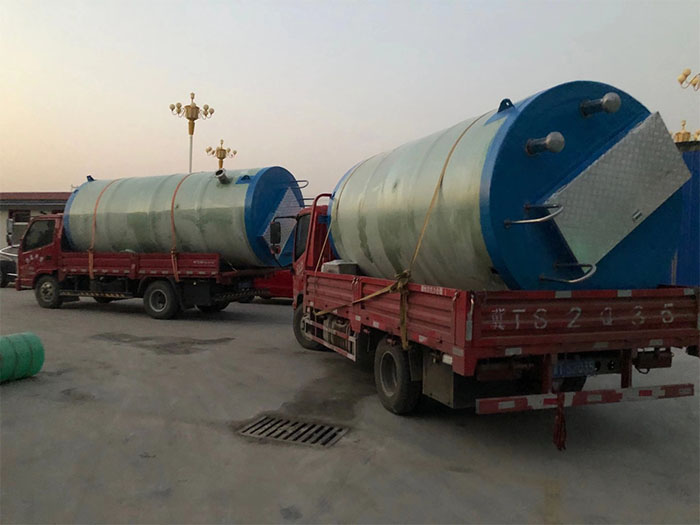 一體化泵站廠家運送